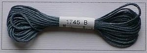 Soie d'Alger Seidenstickgarn - 1745 cyan - Ausverkauf 1x vorrätig