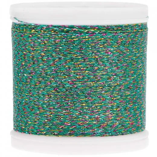 Sticktwist Metallic No. 40 - rainbow-grün Rico Design