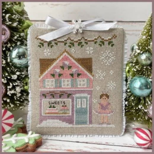 Country Cottage Needleworks - Nutcracker Village 2 Sugar Plum's Sweet Shop