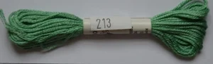 Soie d'Alger Seidenstickgarn - 213 warmes grün - Ausverkauf 1x vorrätig