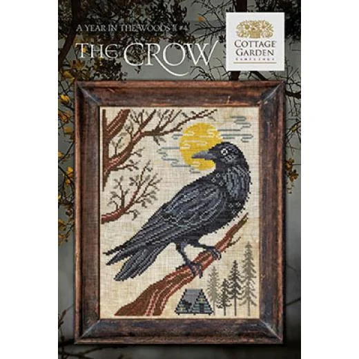 Cottage Garden Samplings - In The Woods II - Crow 4