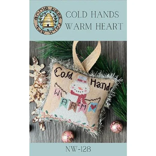 Annie Beez Folk Art - Cold Hands Warm Heart