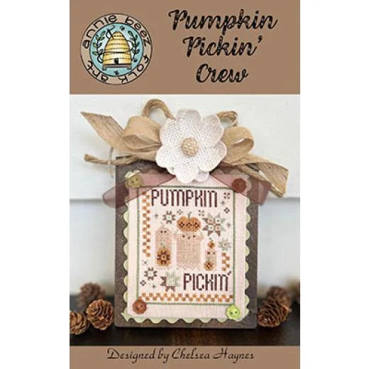 Annie Beez Folk Art - Pumpkin Pickin Crew