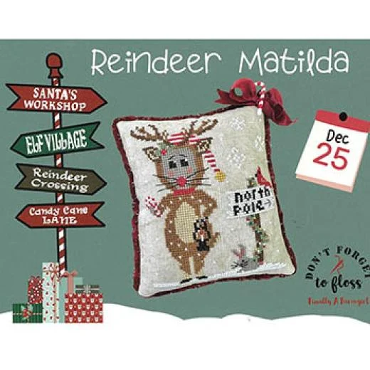 Finally A Farmgirl Designs - Reindeer Matilda