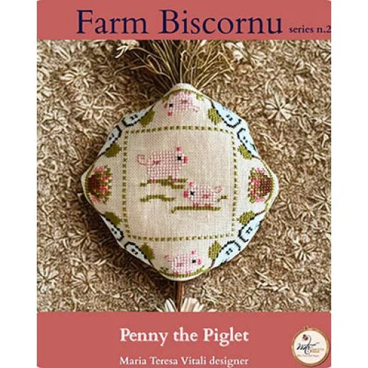 MTV Designs - Penny The Piglet Biscornu