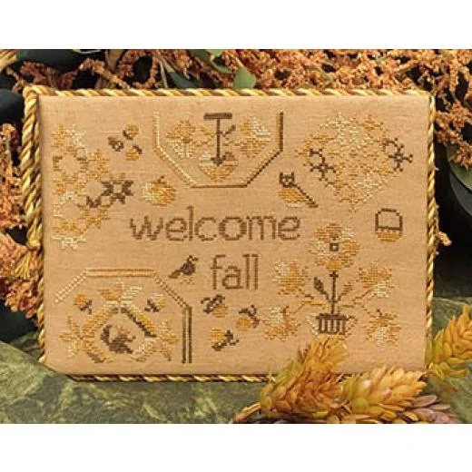 Wildflower Stitching - Welcome Fall Quaker