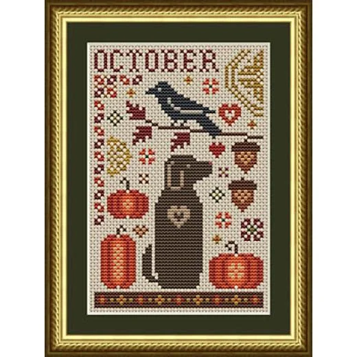 Happiness Is Heartmade - October Dog