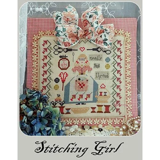 Nikyscreations - Stitching Girl