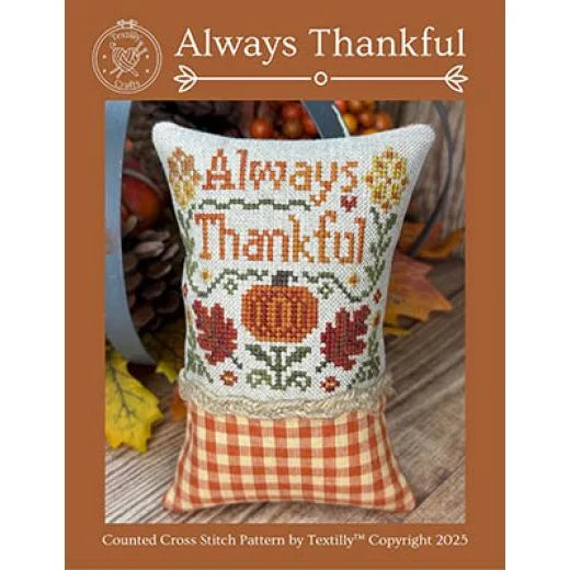 Textilly Crafts - Always Thankful