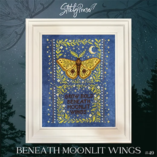 Stitchy Prose - Beneath Moonlit Wings