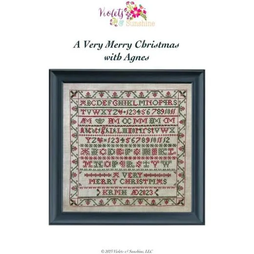 Violets & Sunshine - Very Merry Christmas With Agnes