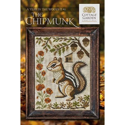 Cottage Garden Samplings - In The Woods II - Chipmunk 6