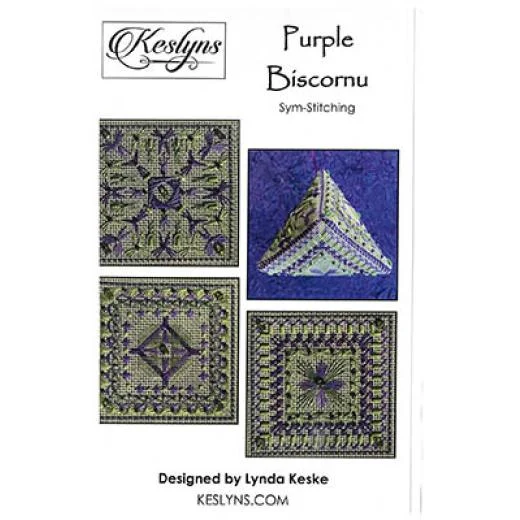 Keslyns - Purple Biscornu