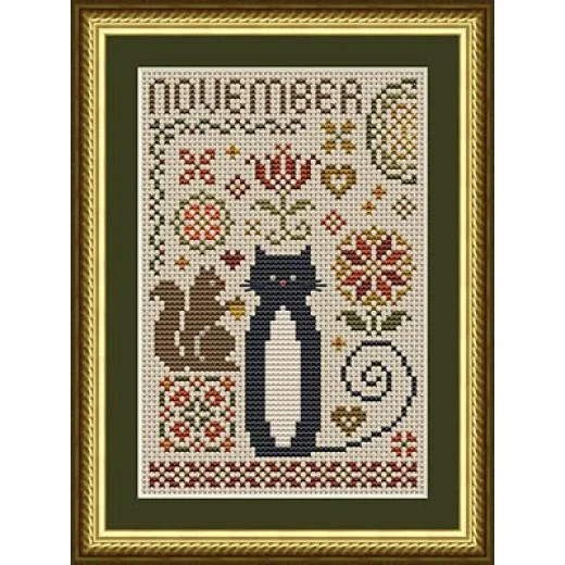 Happiness Is Heartmade - November Cat