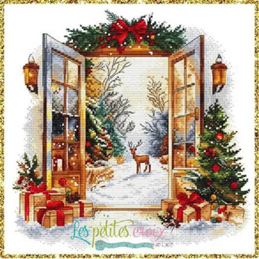 Les Petites Croix De Lucie - Christmas Window 2025