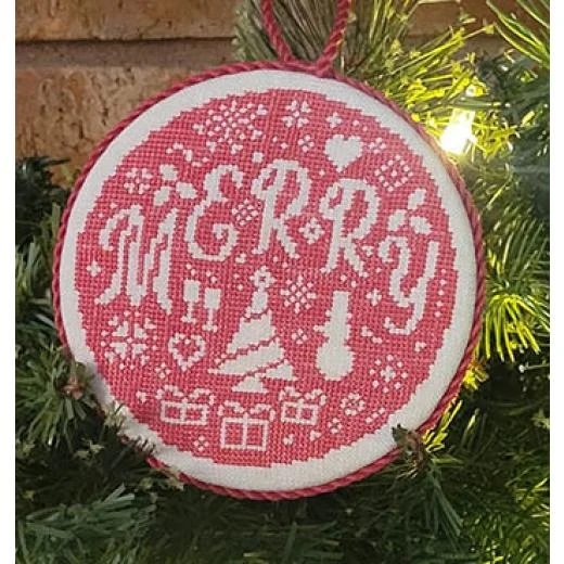 Wildflower Stitching - Merry Bauble