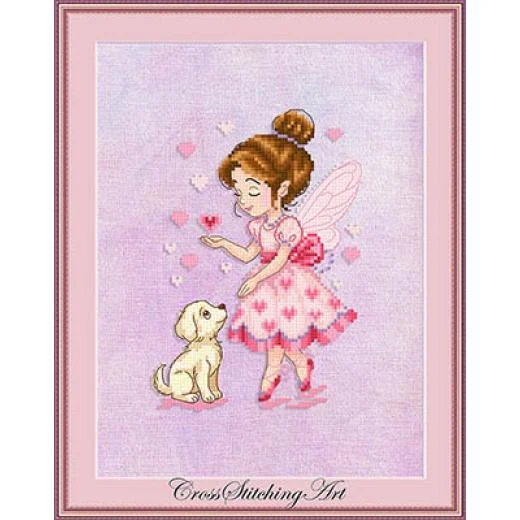 Cross Stitching Art - Cherisse