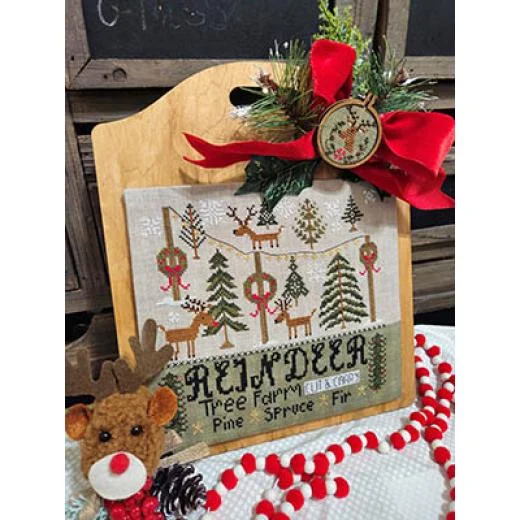 Quaint Rose Needle Arts - Reindeer Tree Farm