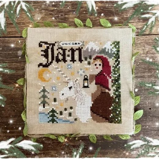 Fairy Wool In The Wood - Magical Year 2026 - January Unicorn