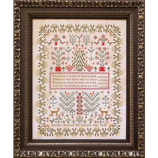 Hands Across The Sea Samplers - Barbery Butcher 1802