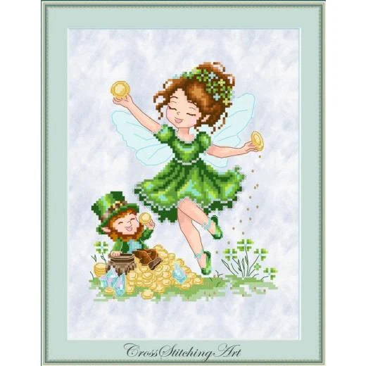 Cross Stitching Art - Aisling