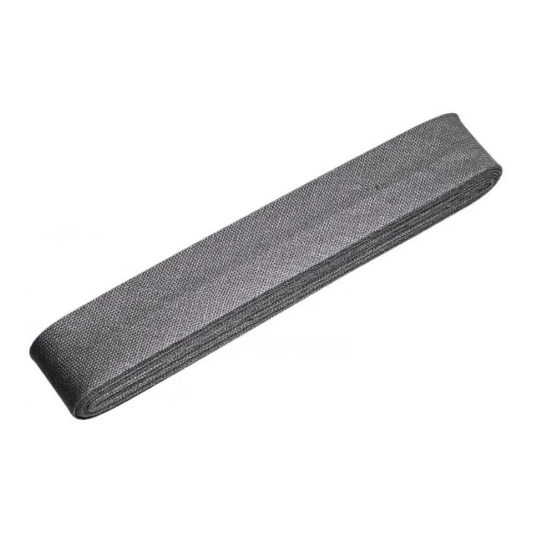 3 m Baumwollschrägband Gütermann (0904) grau