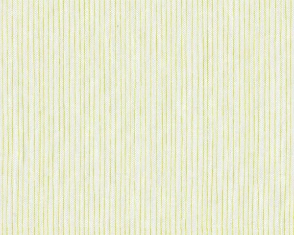 30 cm Reststück Patchworkstoff QUILTERS BASIC PERFECT, schmale Streifen, hellgrün-gebrochenes weiß