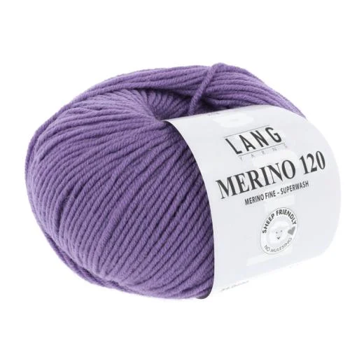 Merino 120 - Lang Yarns - lila (0446)