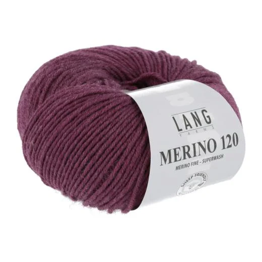 Merino 120 - Lang Yarns - zyklame melange (0566)