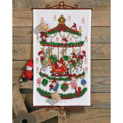 Permin of Copenhagen - Adventskalender Karussell