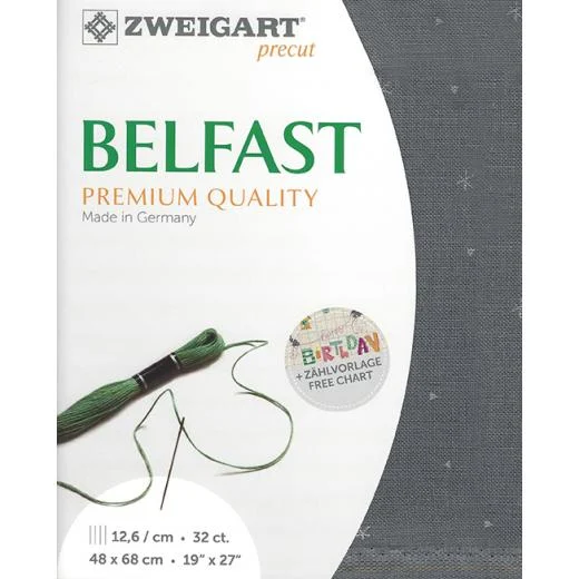 Zweigart Belfast 32ct - 7459 sparkle (Precut)