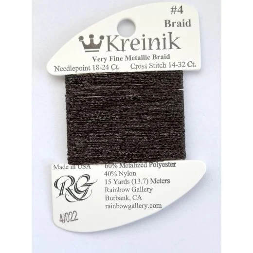 Kreinik #4 022 - Brown
