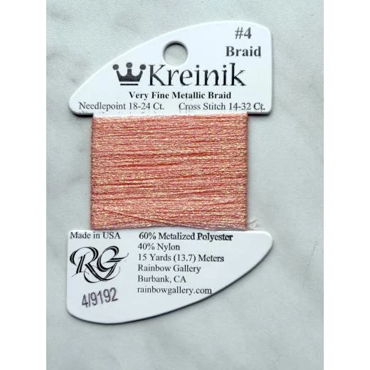Kreinik #4 9192 - Light Peach