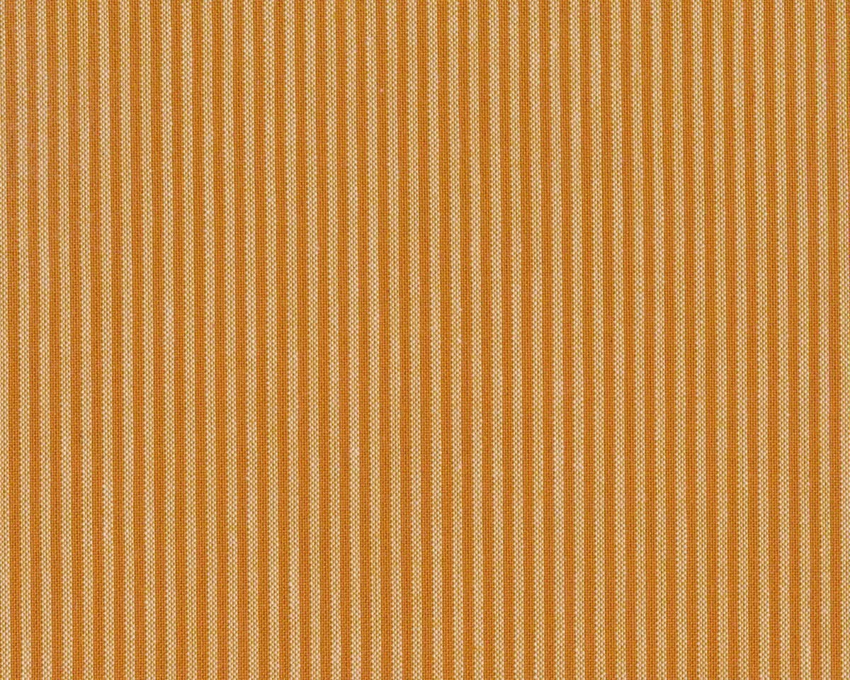 40 cm Reststück Westfalenstoffe, Webstoff OMAN, Vichy-Streifen, orangebraun