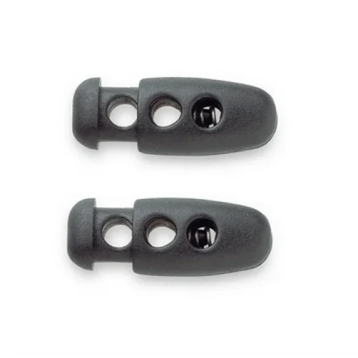 Kordelstopper schwarz 25 mm - Prym