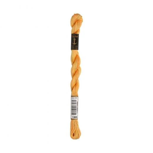 Anchor Perlgarn Stärke 5 - 5g - 1305 gelb sunrise multicolor