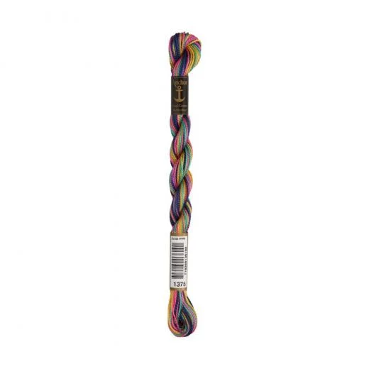 Anchor Perlgarn Stärke 5 - 5g - 1375 harlekin multicolor