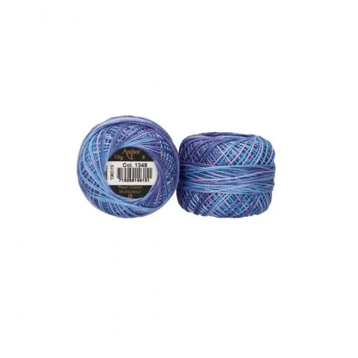 Anchor Perlgarn Stärke 8 - 10g - 1349 stormy seas multicolor