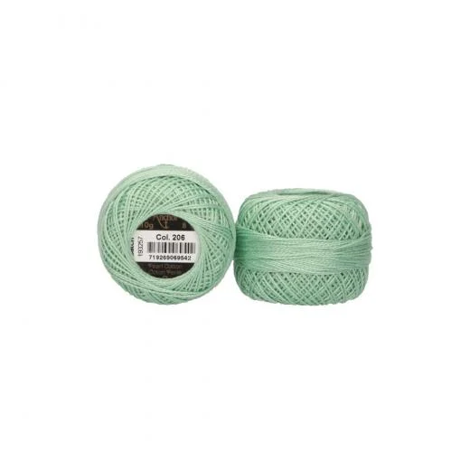 Anchor Perlgarn Stärke 8 - 10g - 206 reseda
