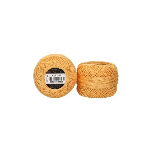 Anchor Perlgarn Stärke 8 - 10g - 311 apricot hell