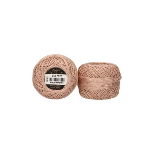 Anchor Perlgarn Stärke 8 - 10g - 376 taupe