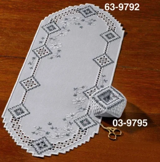 Permin of Copenhagen - Hardanger Nadelkissen grau