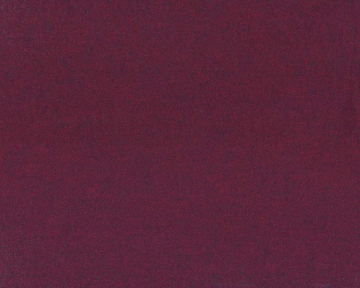50 cm Reststück Baumwoll-Flanellstoff HUDSON, weinrot-dunkelblau