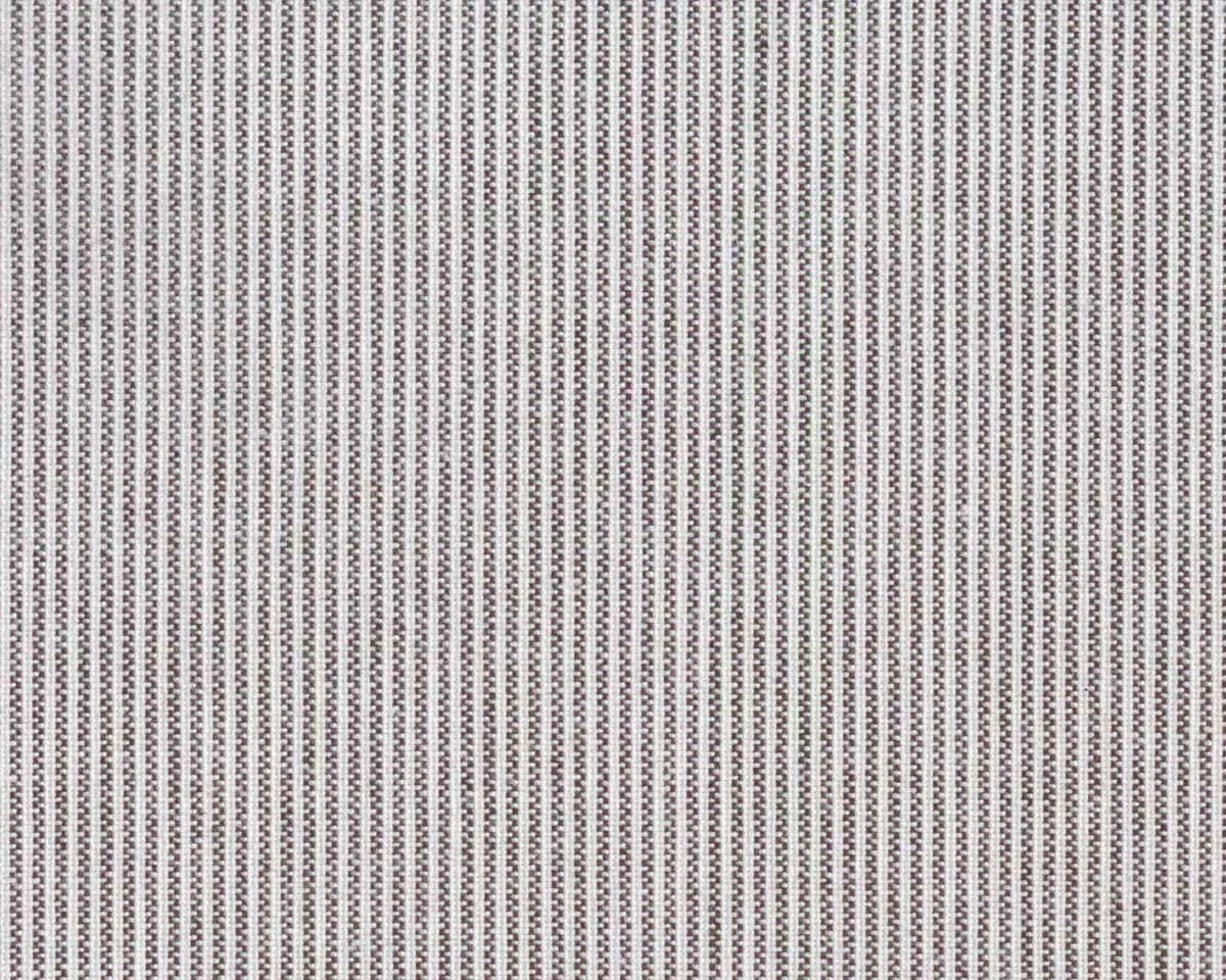 50 cm Reststück Westfalenstoffe, Webstoff OMAN, Streifen, braun-weiß