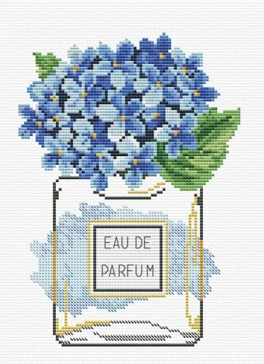 Hydrangea Bloom - Needleart World (Stickpackung)