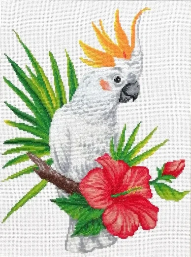 Cockatoo Call - Needleart World (Stickpackung)