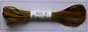 Soie d'Alger Seidenstickgarn - 525 gelb - Ausverkauf 1x vorrätig