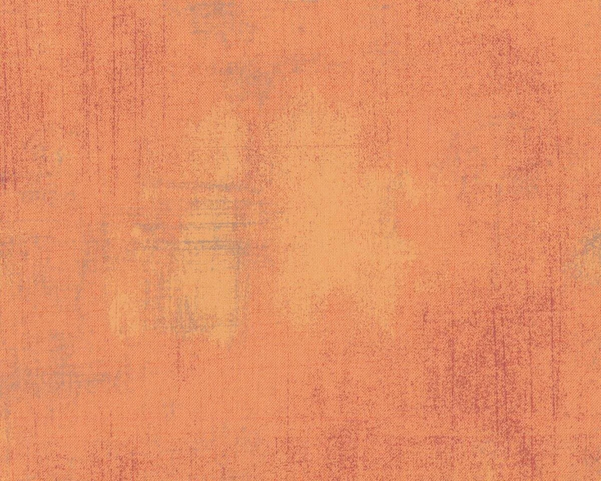 55 cm Reststück Patchworkstoff GRUNGE, uni streifig-meliert, pfirsich, Moda Fabrics
