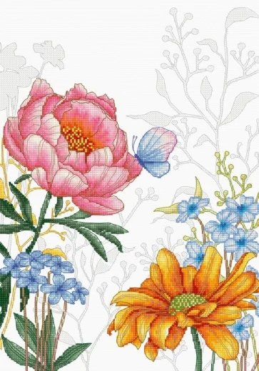 Luca-S - Flowers and Butterfly