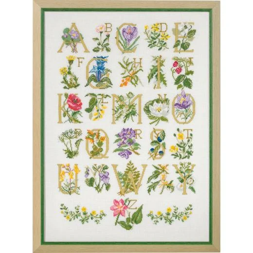 Permin of Copenhagen - Blumenalphabet